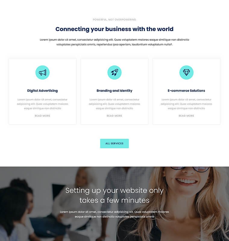 Service Page – Patterns Business Kits